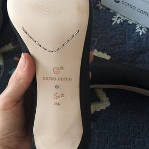Corso Como Shoes - Corso Como Black leather heels Corso Como Shoes - Corso Como Black leather heels
